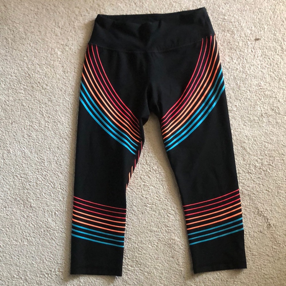Striped 7/8 leggings